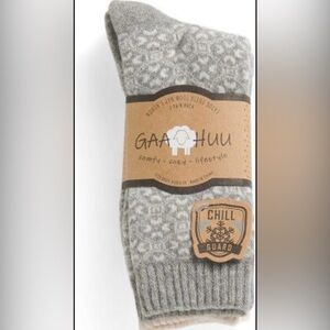 GAA HUU Wool Blend Women’s Sock 2 Pairs - NWT